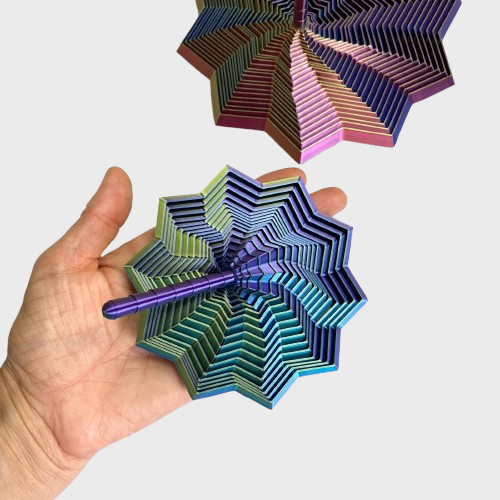 Hypnotic Geometric Spinner (3 Sizes)