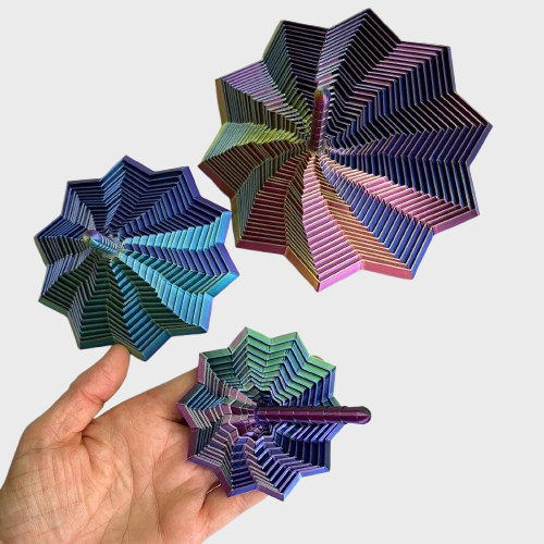 Hypnotic Geometric Spinner (3 Sizes)